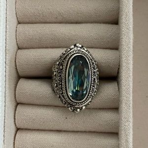 SARDA Gemstone Sterling Silver Ring